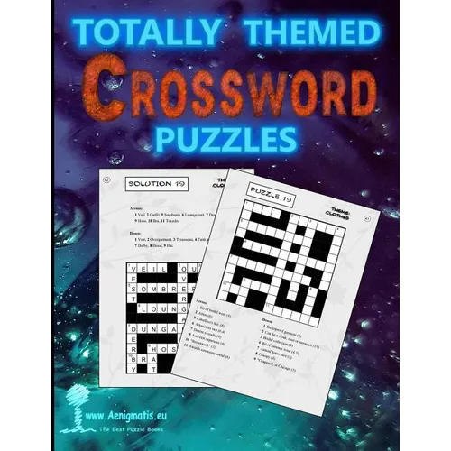 Totally Themed Crossword Puzzles - Paperback