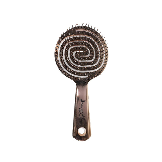 Nascita Pro 3D Flexi Kontrol Hair Brush - Gentle Detangling & Styling for All Hair Types