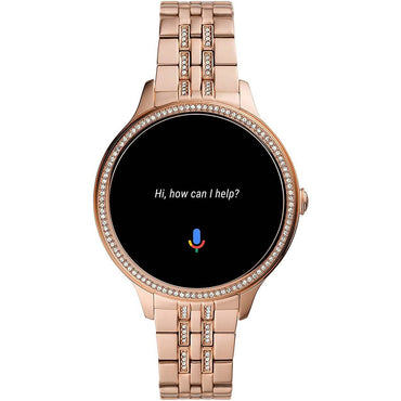 Fossil 42mm Gen 5E Stainless Steel Touchscreen Smart Watch with Heart Rate