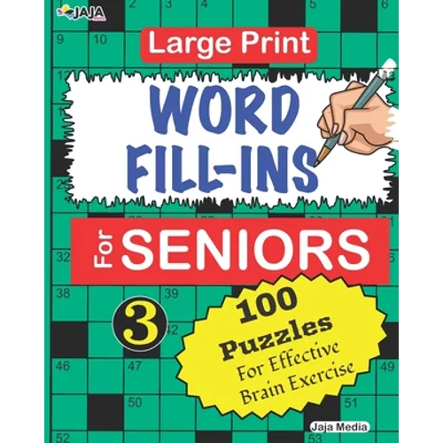 Large Print WORD FILL-INS For SENIORS; Vol. 3 - Paperback