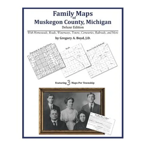 Family Maps of Muskegon County, Michigan - Paperback