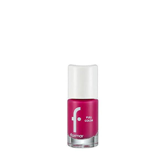 Flormar Full Color Nail Enamel FCNE-51 Funky Magenta - Vibrant Single Coat Nail Polish for Bold Colors