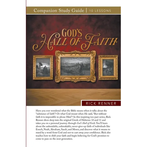God's Hall of Faith Study Guide - Paperback