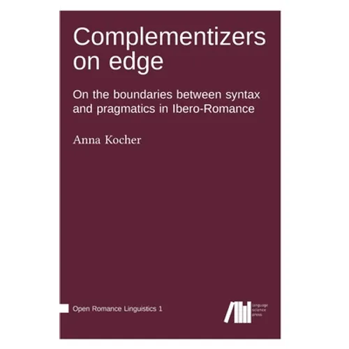Complementizers on edge - Hardcover