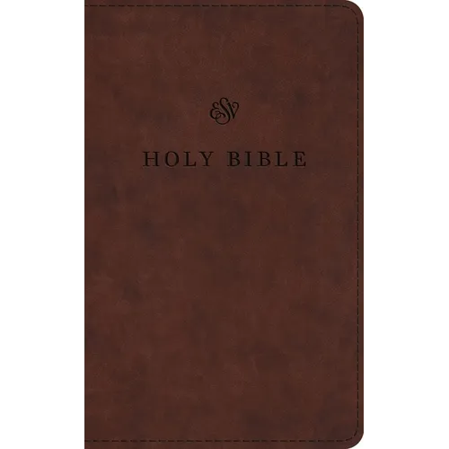 ESV Premium Church Bible (Trutone, Brown) - Imitation Leather
