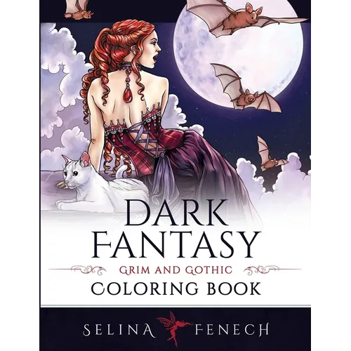 Dark Fantasy Coloring Book - Paperback