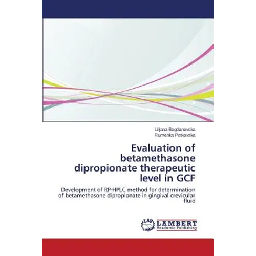 Evaluation of betamethasone dipropionate therapeutic level in GCF - Paperback