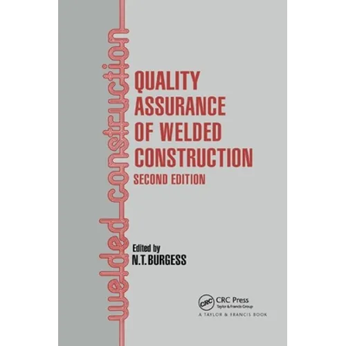 Quality Assurance of Welded Construction - Paperback