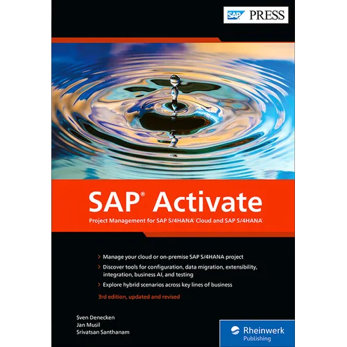 SAP Activate: Project Management for SAP S/4hana Cloud and SAP S/4hana - Hardcover