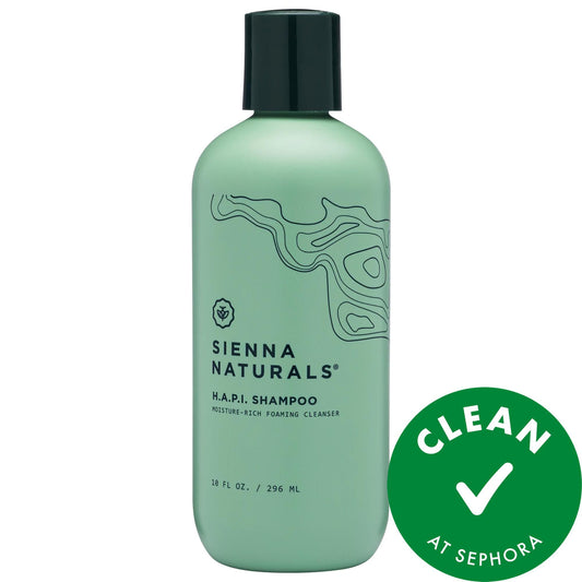Sienna Naturals Hydrating H.A.P.I Shampoo - Gentle, Vegan, Cruelty-Free Hair Care for Dry, Damaged Hair