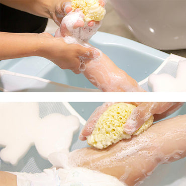 Babyjem Natural Sea Sponge for Gentle Baby Skin Care - Hypoallergenic & Organic Bathing Solution