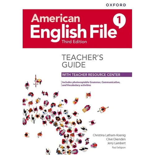 American English File 3e Teachers Book 1 Pack - Paperback