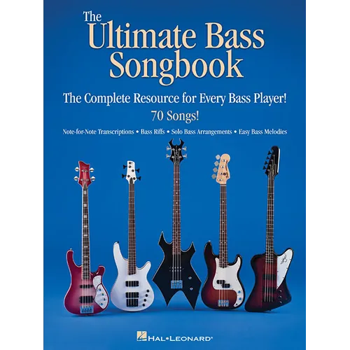 The Ultimate Bass Songbook: The Complete Resource for Every Bass Player! - Paperback