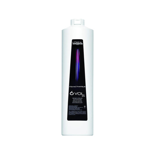 Loreal Professionnel Paris 20 Vol. (%6) Hair Color Developer Cream - 1000ml for Professional Hairstylists and Hair Dye Applications