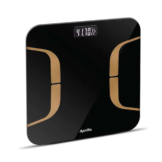 Aprilla Bluetooth Smart Body Fat Scale - Digital Bathroom Scale with App, Weight & Body Composition Analyzer