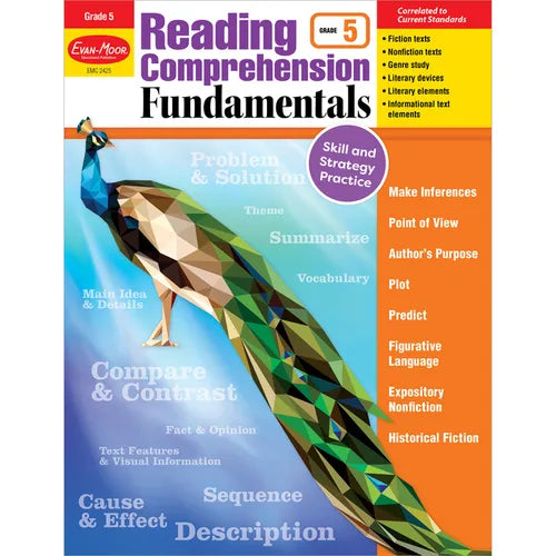 Reading Comprehension Fundamentals, Grade 5 Teacher Resource - Paperback
