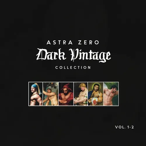 Astra Zero Dark Vintage Vol.1-2 Combined - 8.5x8.5": Economy Edition - Paperback