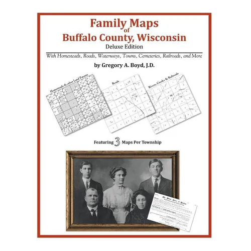 Family Maps of Buffalo County, Wisconsin - Paperback