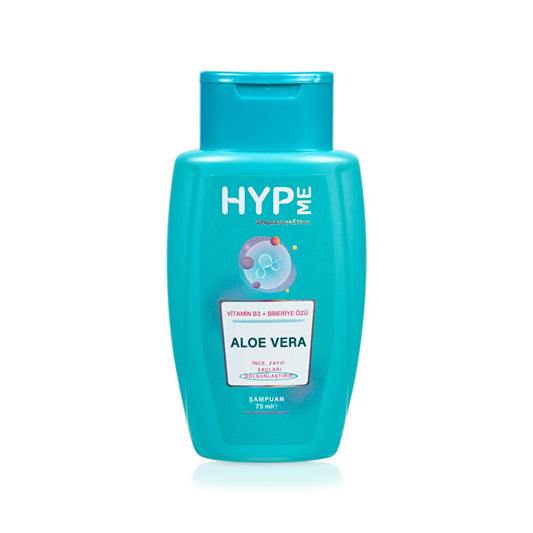 Hyp Me: Travel Size Balancing Shampoo - Volumizing, Oily & Thin Hair Solution with Aloe Vera, Rosemary (2.54 fl oz)