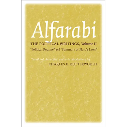 The Political Writings: Political Regime and Summary of Plato's Laws - Hardcover