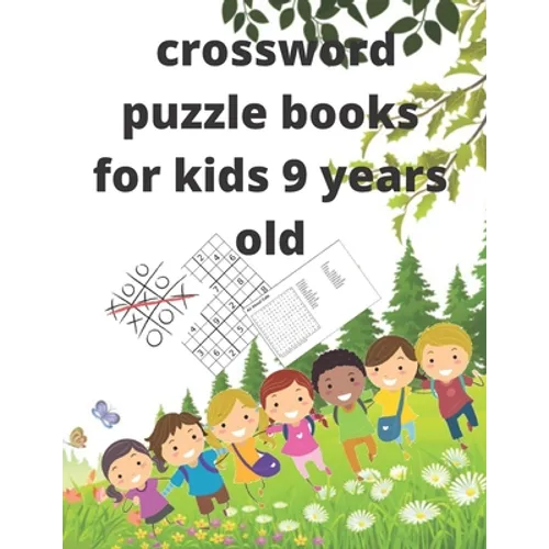 crossword puzzle books for kids 9 years old: Easy Word Learning Activities for Kids Back to School Vocabulary Activities - Paperback