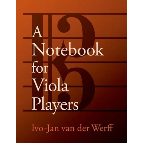 A Notebook for Viola Players - Paperback
