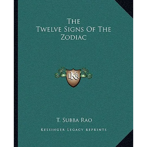 The Twelve Signs Of The Zodiac - Paperback