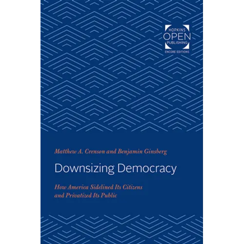 Downsizing Democracy: How America Sidelined Its Citizens and Privatized Its Public - Paperback