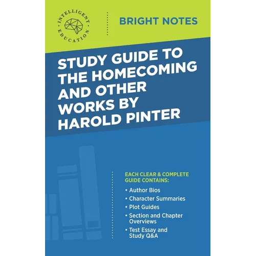 Study Guide to The Homecoming and Other Works by Harold Pinter - Paperback
