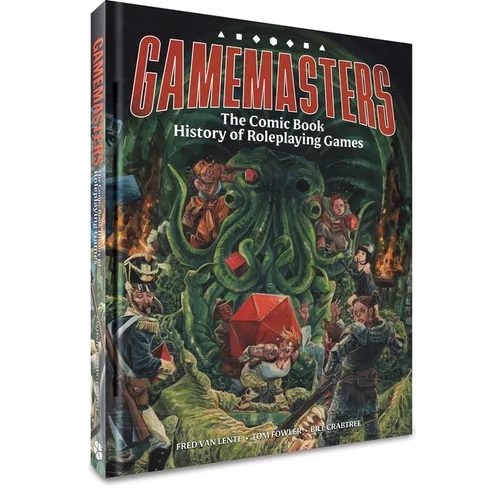 Gamemasters: The Comic Book History of Roleplaying Games - Hardcover