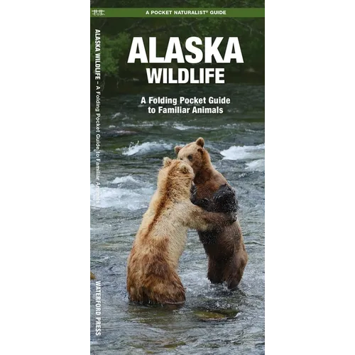 Alaska Wildlife: A Folding Pocket Guide to Familiar Animals