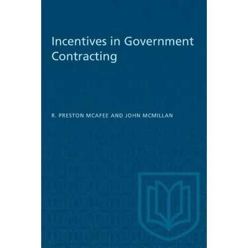 Incentives in Government Contracting - Paperback