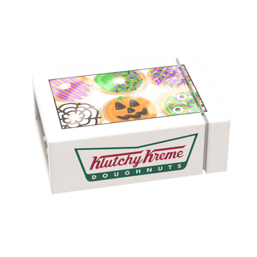 Boxed Donuts - Halloween - Custom Printed - Made Using LEGO® Parts