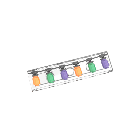 Halloween String Lights 'Clear' - Seasonal Decor - Custom Printed - Made Using LEGO® Parts