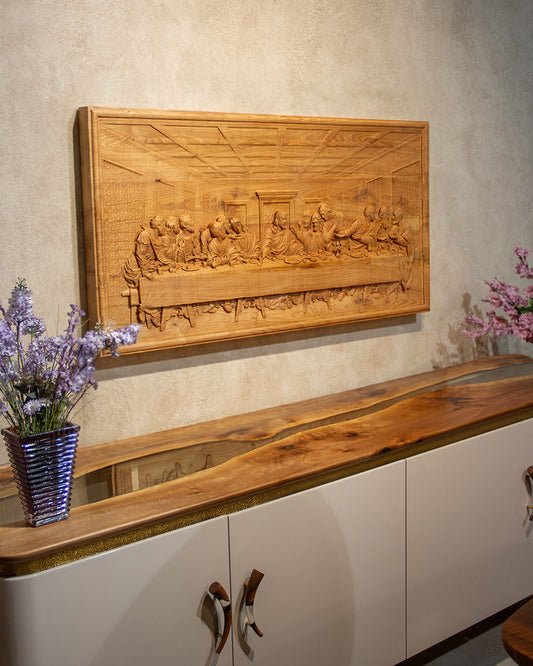 Wooden The Last Supper
