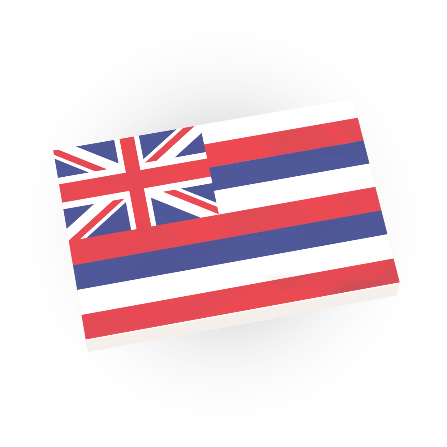 Hawaii State Flag - Custom Printed - Made Using LEGO® Parts