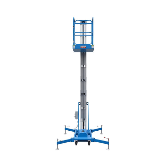 Heavy-Duty Electric Hydraulic Aluminum Mobile Man Lift (SAK20587)