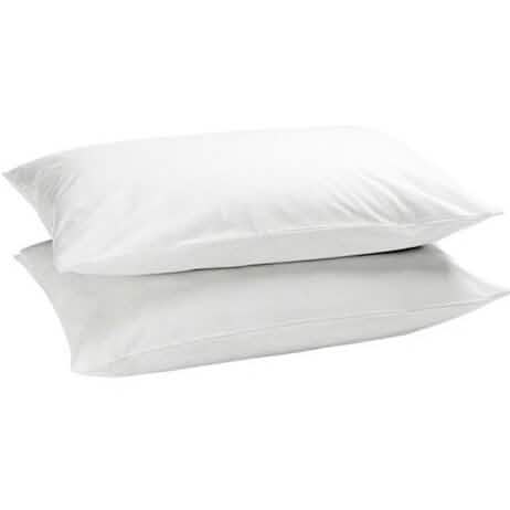 Heavyweight Zippered Waterproof Bed Bug Vinyl Pillow Covers