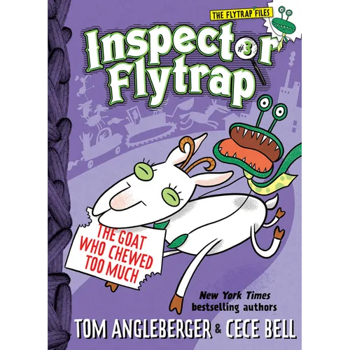 Inspector Flytrap in the Goat Who Chewed Too Much (Inspector Flytrap #3) - Paperback