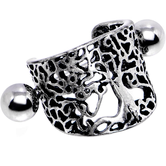 16G 1/2 Wild Tree Cuff Cartilage Earring