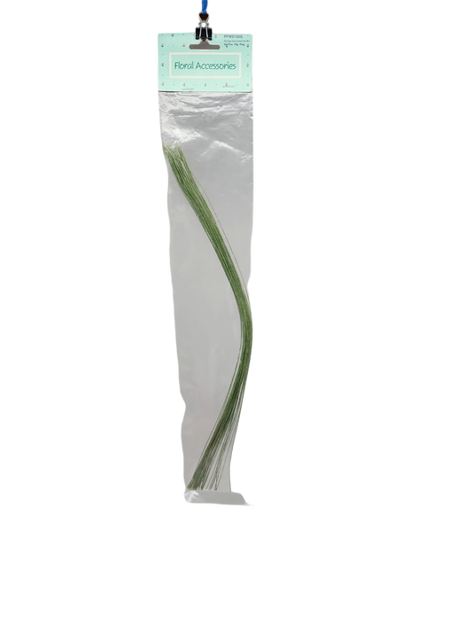 Green Florist Stem Wire - 30 Gauge