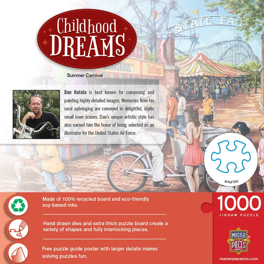 Childhood Dreams - Summer Carnival 1000 Piece Puzzle