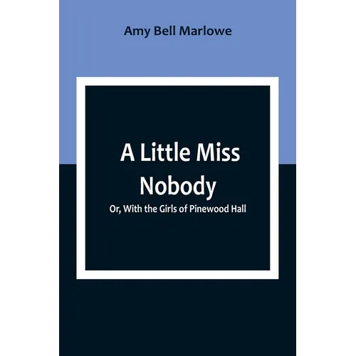 A Little Miss Nobody; Or, With the Girls of Pinewood Hall - Paperback
