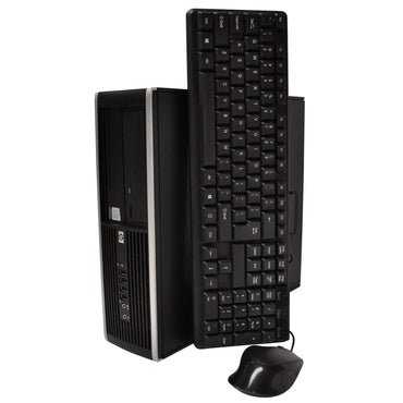 HP Compaq Elite 8100 Desktop Computer PC + 19" Flat Screen Monitor (Refurbished)