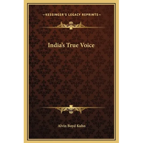 India's True Voice - Hardcover