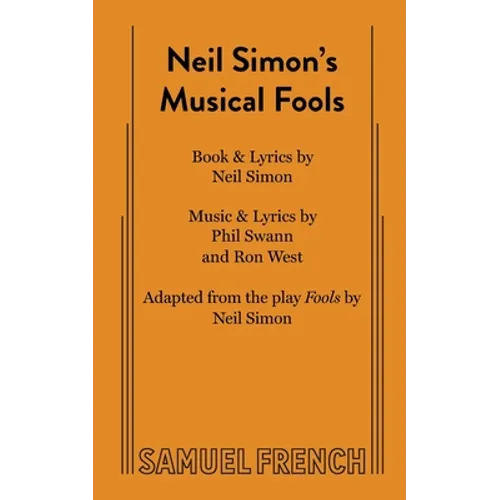 Neil Simon's Musical Fools - Paperback