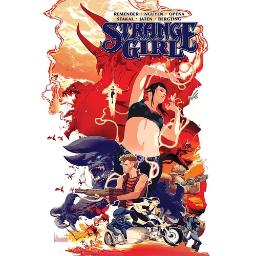 Strange Girl Deluxe Hardcover - Hardcover