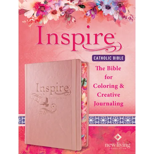 Inspire Catholic Bible NLT: The Bible for Coloring & Creative Journaling - Hardcover