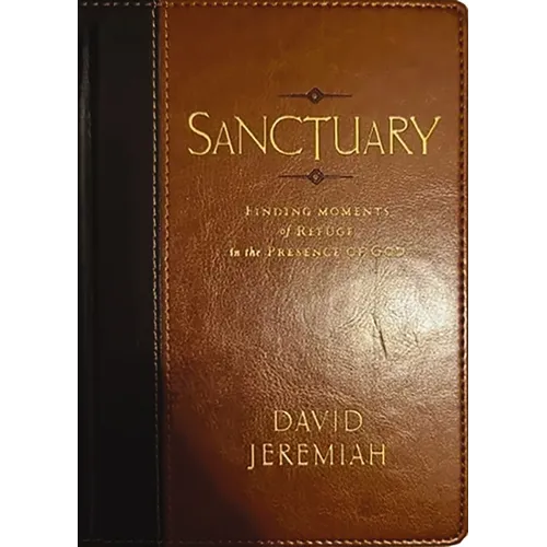 Sanctuary: Finding Moments of Refuge in the Presence of God - Leather