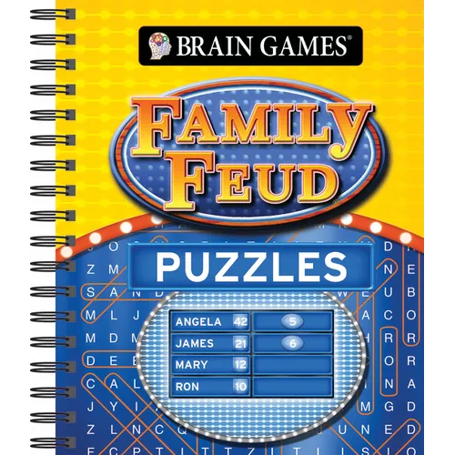 Brain Games - Family Feud Word Search - Spiral